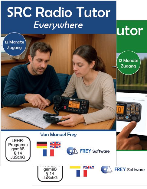 Lernsoftware und Simulation für See- und Binnenfunk SRC+UBI